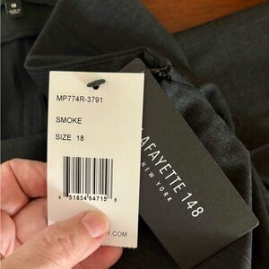 Lafayette 148 Charcoal Trousers